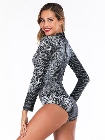 Seamless Printing One Piece Wetsuit