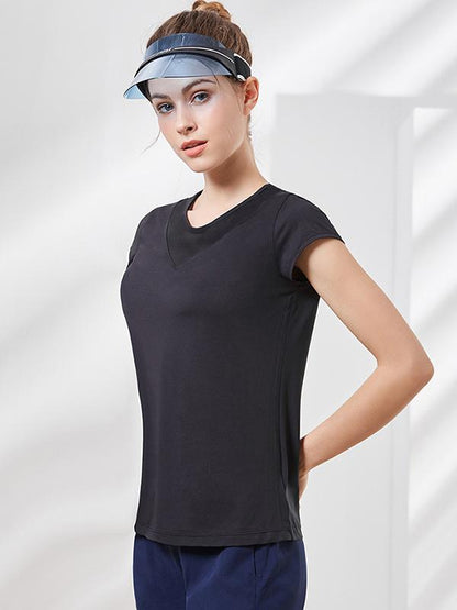 Solid Split-joint Casual Blouses&shirts Tops