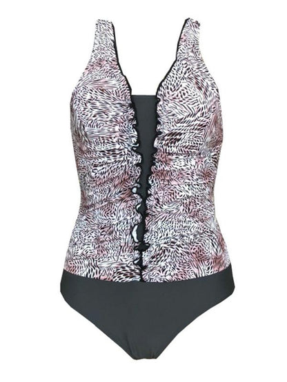 Digital Printed One-piece Swimsuit