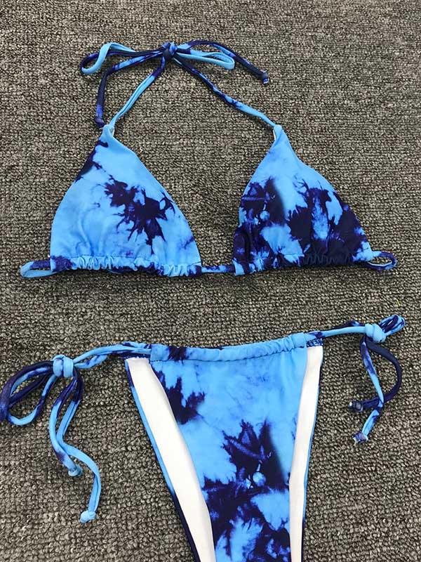 Printed Sexy Bikini Swimsuit