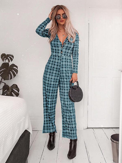 Fashion Long Sleeve Jumpsuits