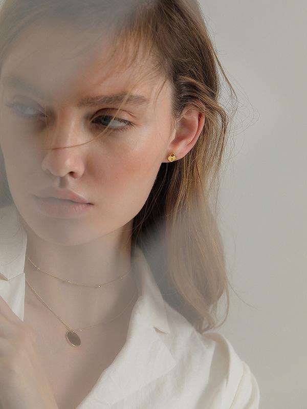 Gold Circle Necklace