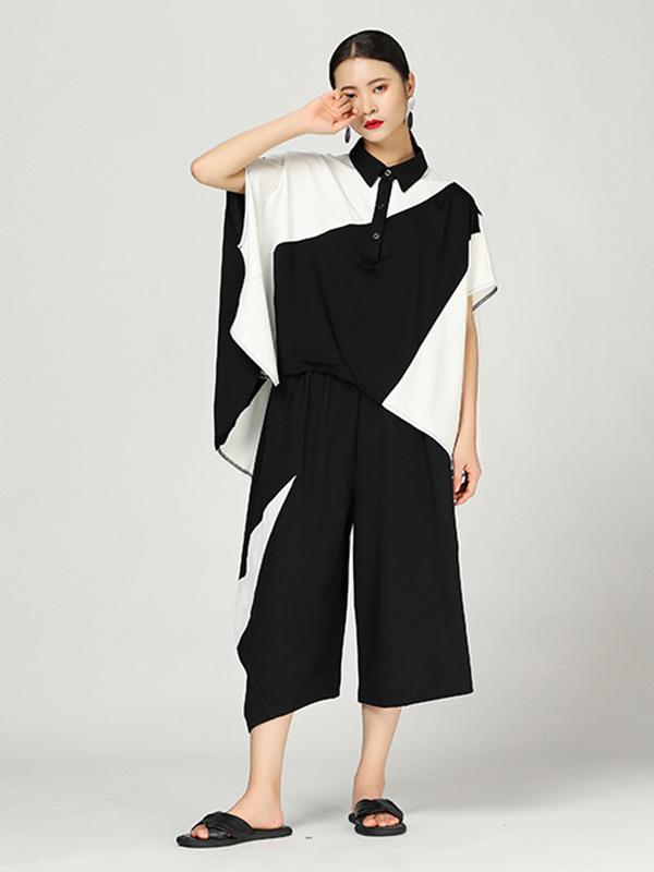 Irregular Split-joint T-shirt
