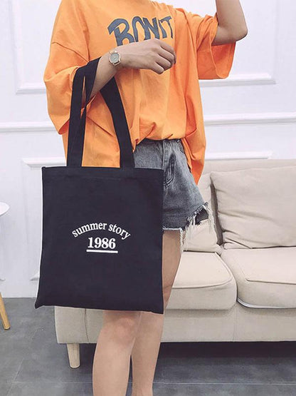 Leisure Canvas Single-shoulder Bag