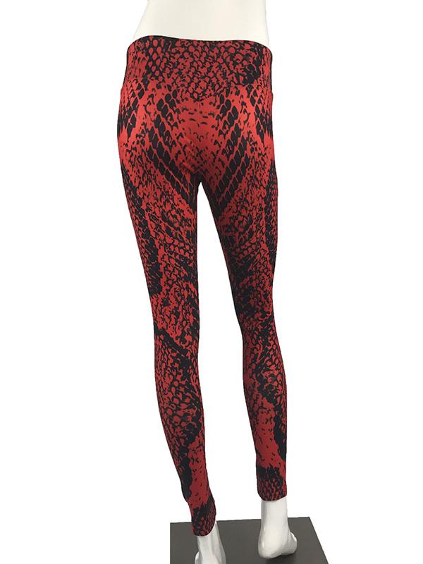 Snake Printed Yoga Leggings