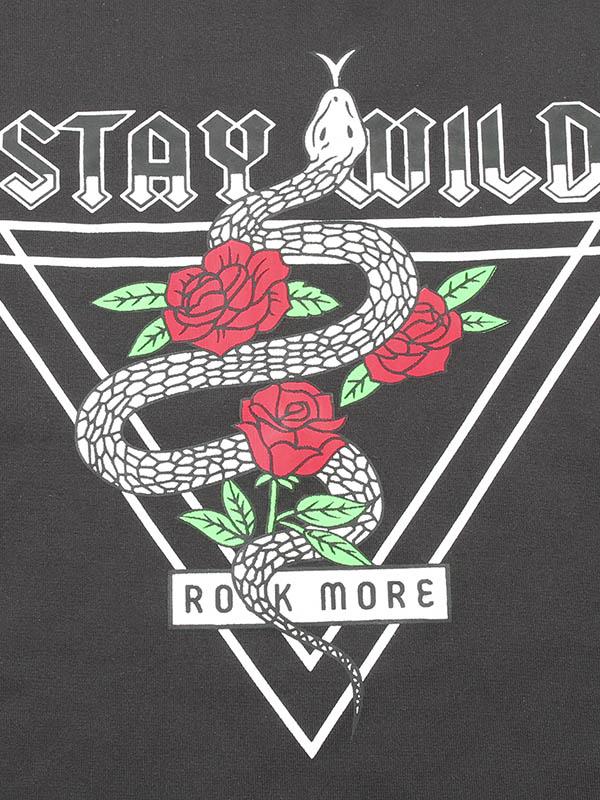 Street Casual Printed Sports Tee