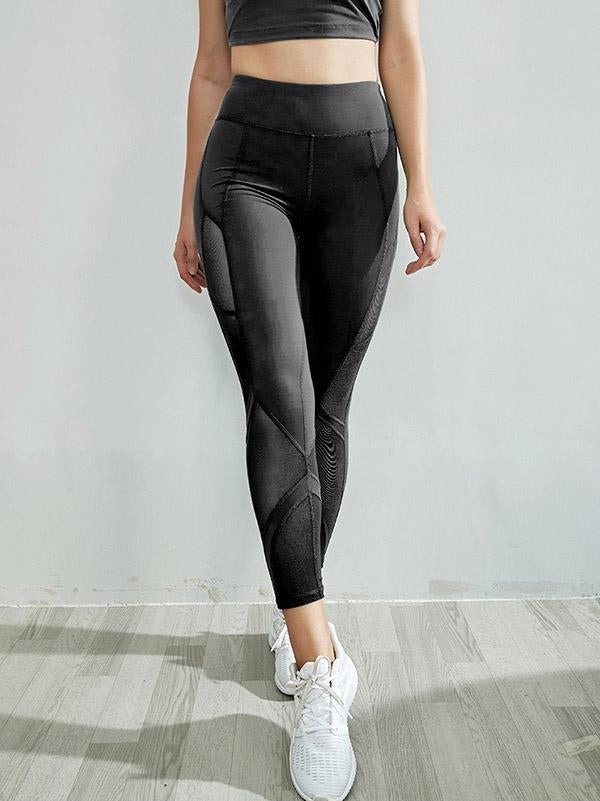 Fashion Quick Dry Split-Joint Yoga Bottoms
