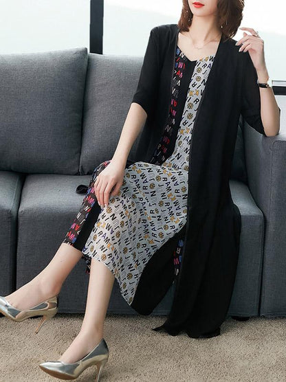 Casual Split-joint Twinset Suit