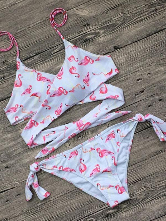 Sexy Bandage Bikinis Swimwear