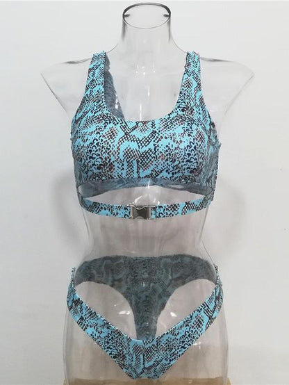 Snakeskin Sexy Bikinis Swimwear