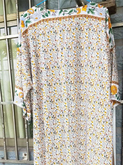 Printed Beach Loose Cover-ups Swimwear