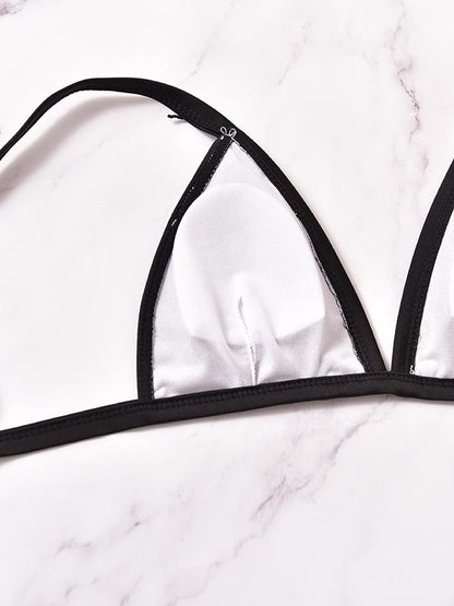 Sexy Knot Bottom Lace Bikini Set