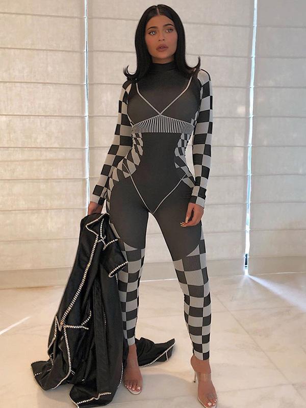 Printed Yoga Jumpsuits