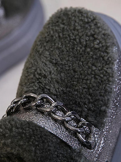 High Leather Warm Shoes  Sport Style