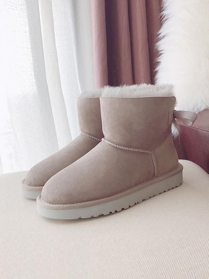Short Tube Pure Wool Snow Boots Uggs