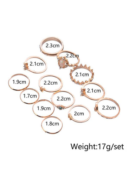 Stars Crystal Ring Accessories