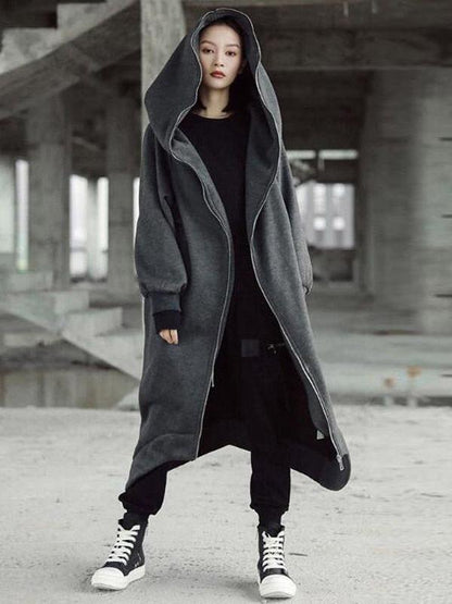 FASHION 2 COLORS LONG SLEEVES OUTWEARS TOPS