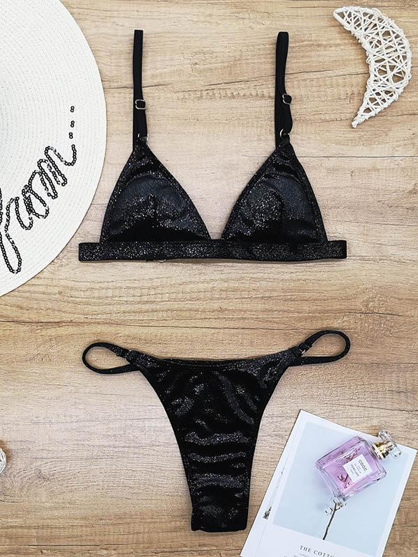 Velvet Flash Bikini Swimsuit