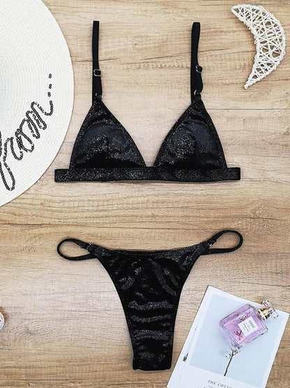 Velvet Flash Bikini Swimsuit