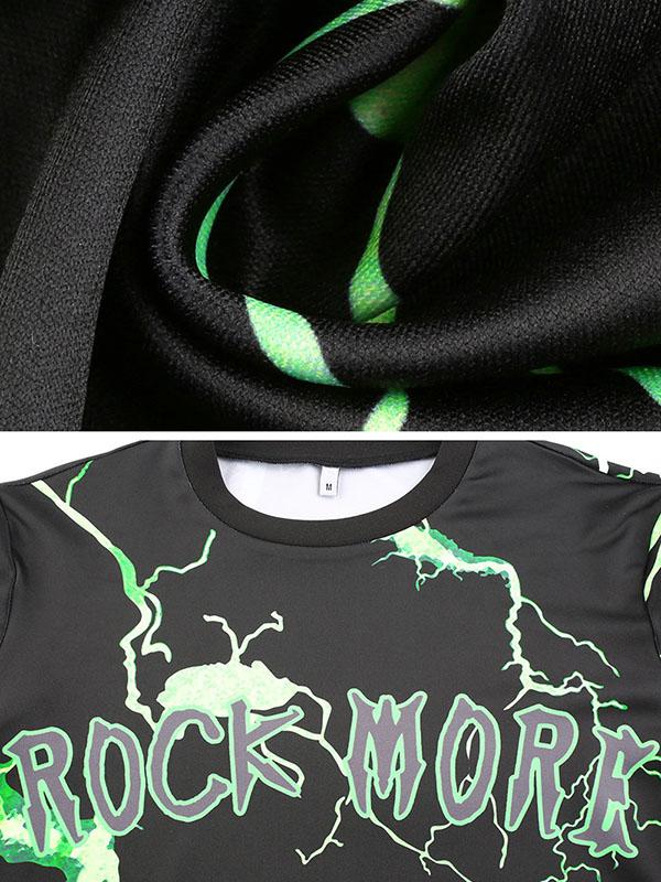 Fashion Leisure Printed Short T-Shirt