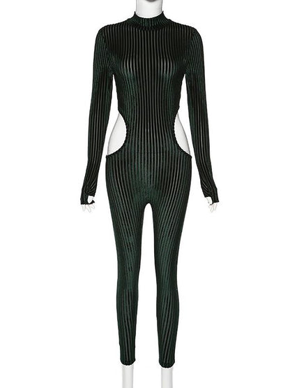 Solid Wrap Yoga&Gym Jumpsuits