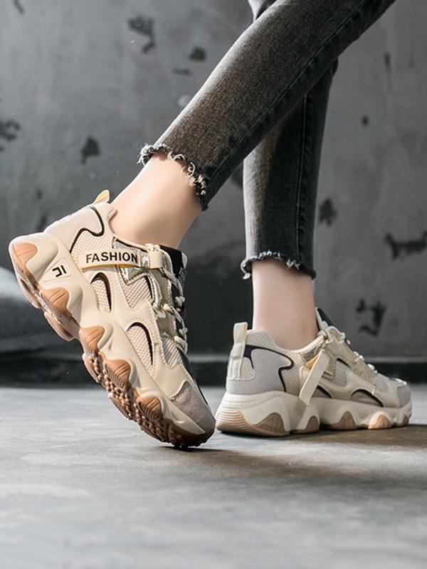 Ins Breathable Mesh Bandage Casual Shoes