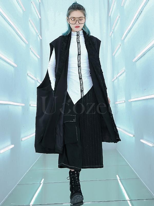 Letter Printed High-neck Bottoming T-shirt