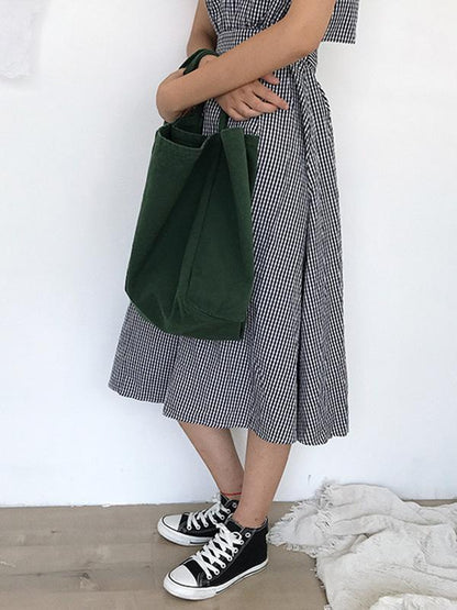Canvas Large Shopping Bag