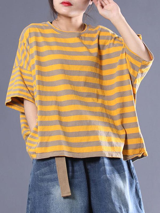 Casual Striped T-shirt