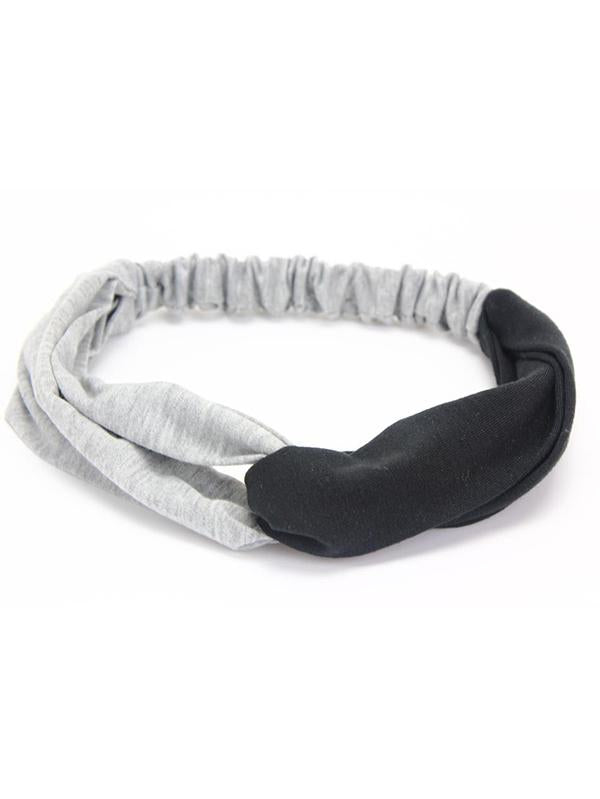 Two Tone Elastic Headband Accessories