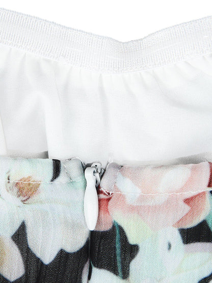 Fashion Multi-Colored Floral Printed Rompers