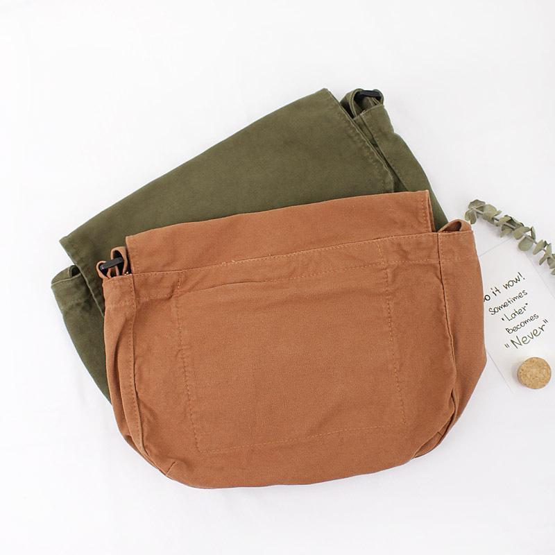 Casual Retro Work School Canvas Shoulder Bag