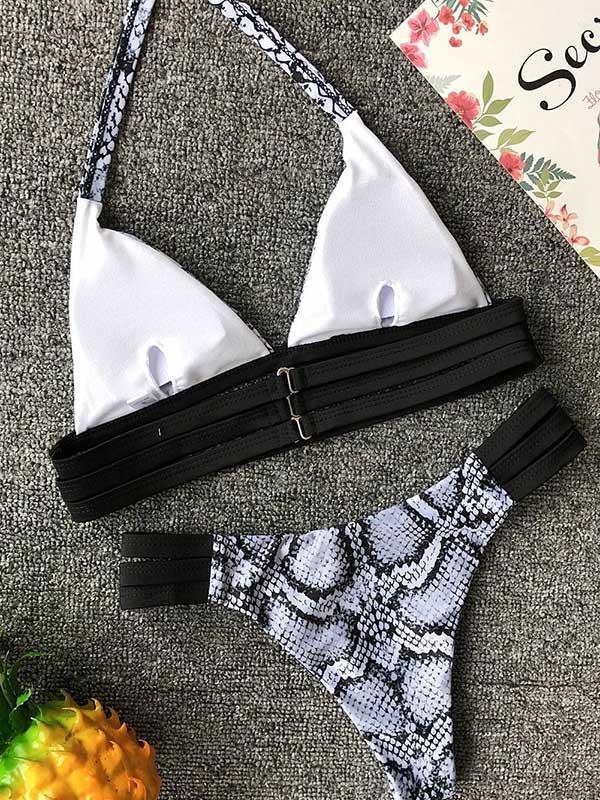 Sexy Leopard&Snakeskin Bikinis Swimmer