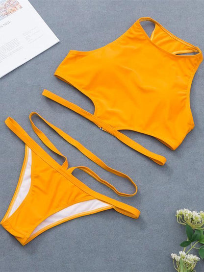 Plain & Printed Bikinis Swimwear