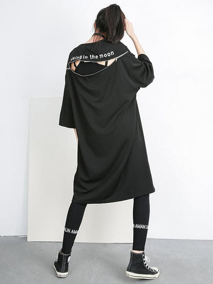 Printed Loose Plus Size Fashion T-shirt Top