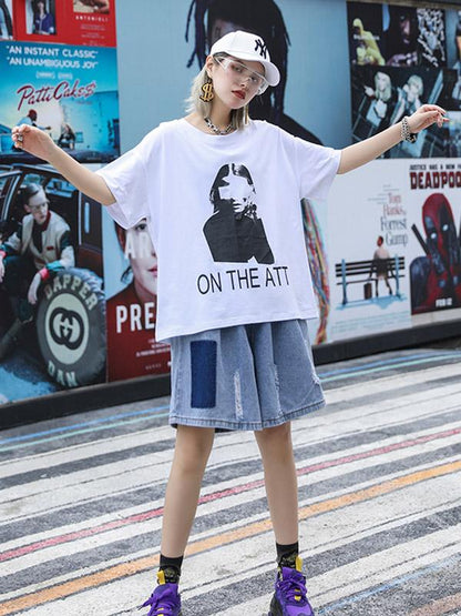 Casual Printed Short T-shirt