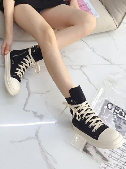 High-top Casual Canvas Sneaker