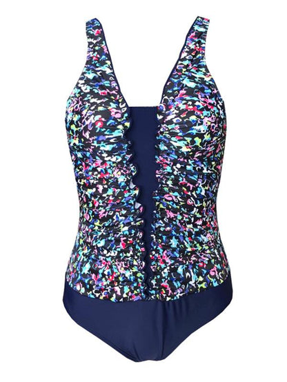 Digital Printed One-piece Swimsuit