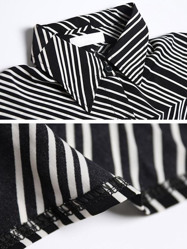 Backless Loose Asymmetric Blouse