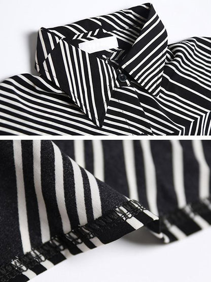 Backless Loose Asymmetric Blouse