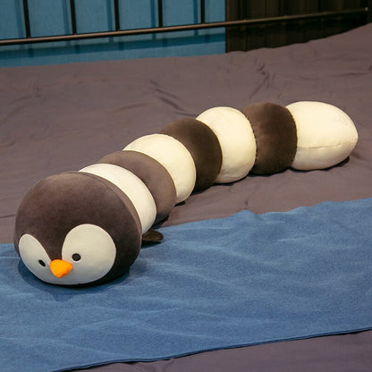 80 /100/120/150 cm cartoon caterpillar long throw pillow children's gift lovely doll Girl Birthday Gift creative Christmas gif