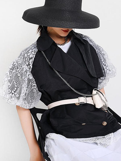 Original Polka-Dot Bishop Sleeve Outwear