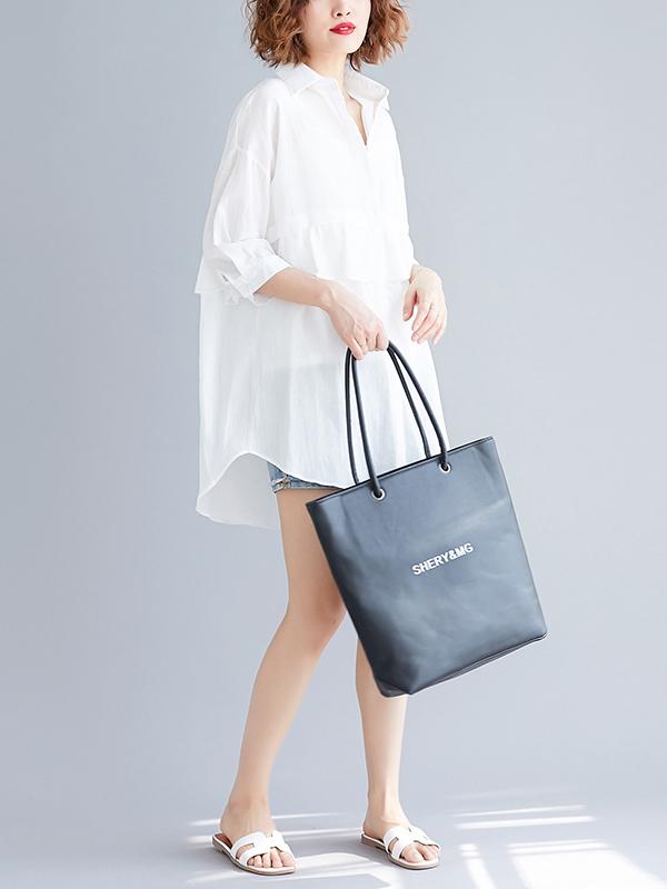 Loose Stringy Selvedge Light Blouse Shirt