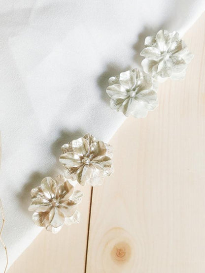 Noble Petal Split-joint Earrings