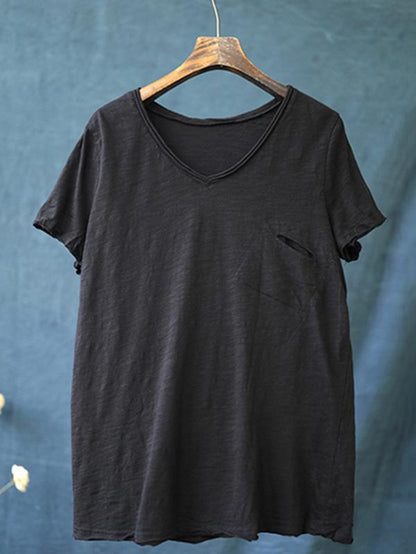 Loose Solid T-Shirt