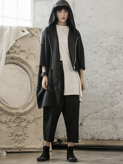 Original Cropped Anti-wrinkle Hoodie Outwear