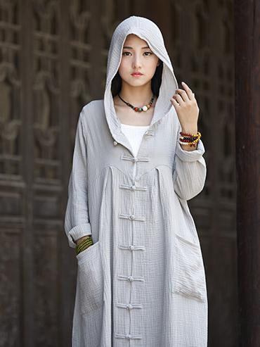 Mistarious Linen Cape Cover-up