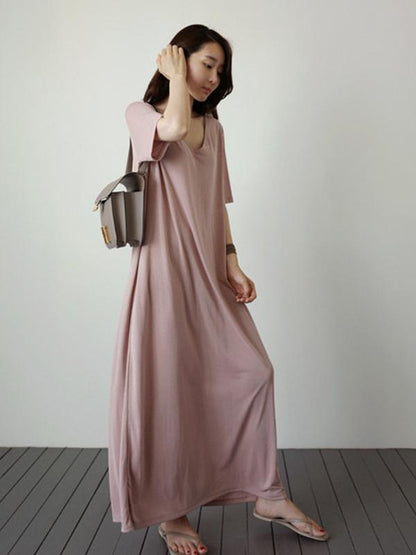 Loose Comfortable Simple Long Dress