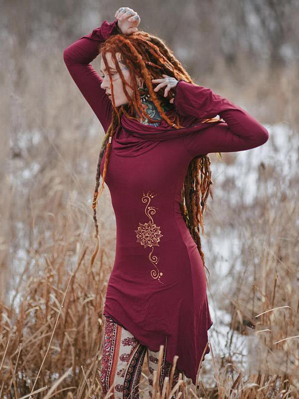 Vintage Cropped Wrap Mini Dresses