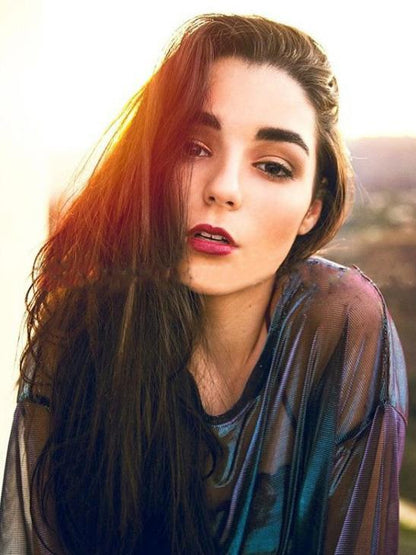 Casual See-through Gauze T-shirt